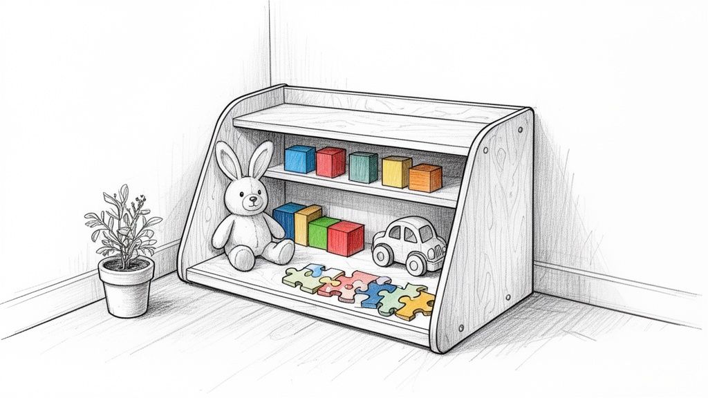 ארגז אחסון צעצועים: המדריך המלא לחדר ילדים מסודר ומעוצב