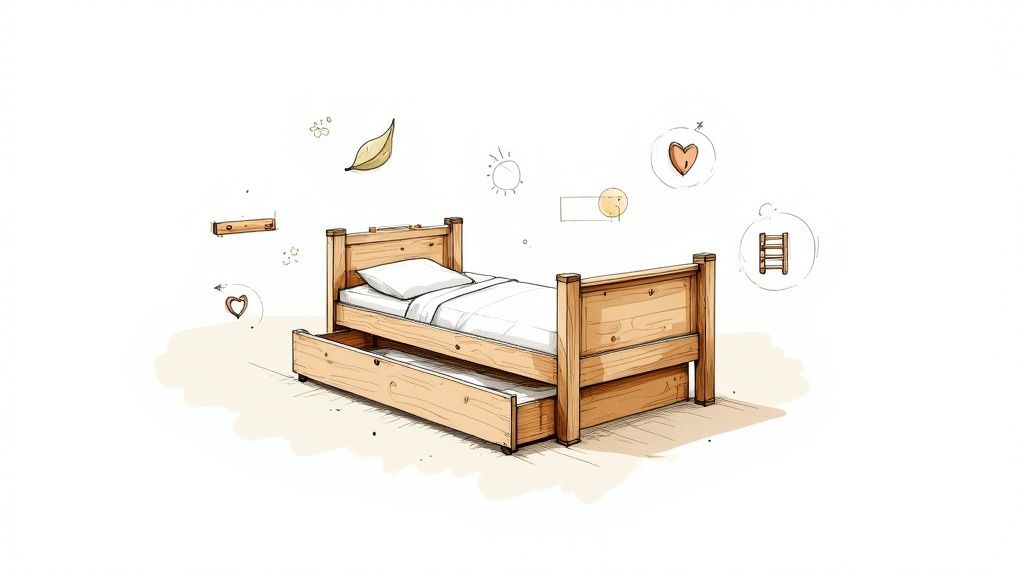 איך לבחור מיטת ילדים מעץ שתהיה הלב של חדר החלומות