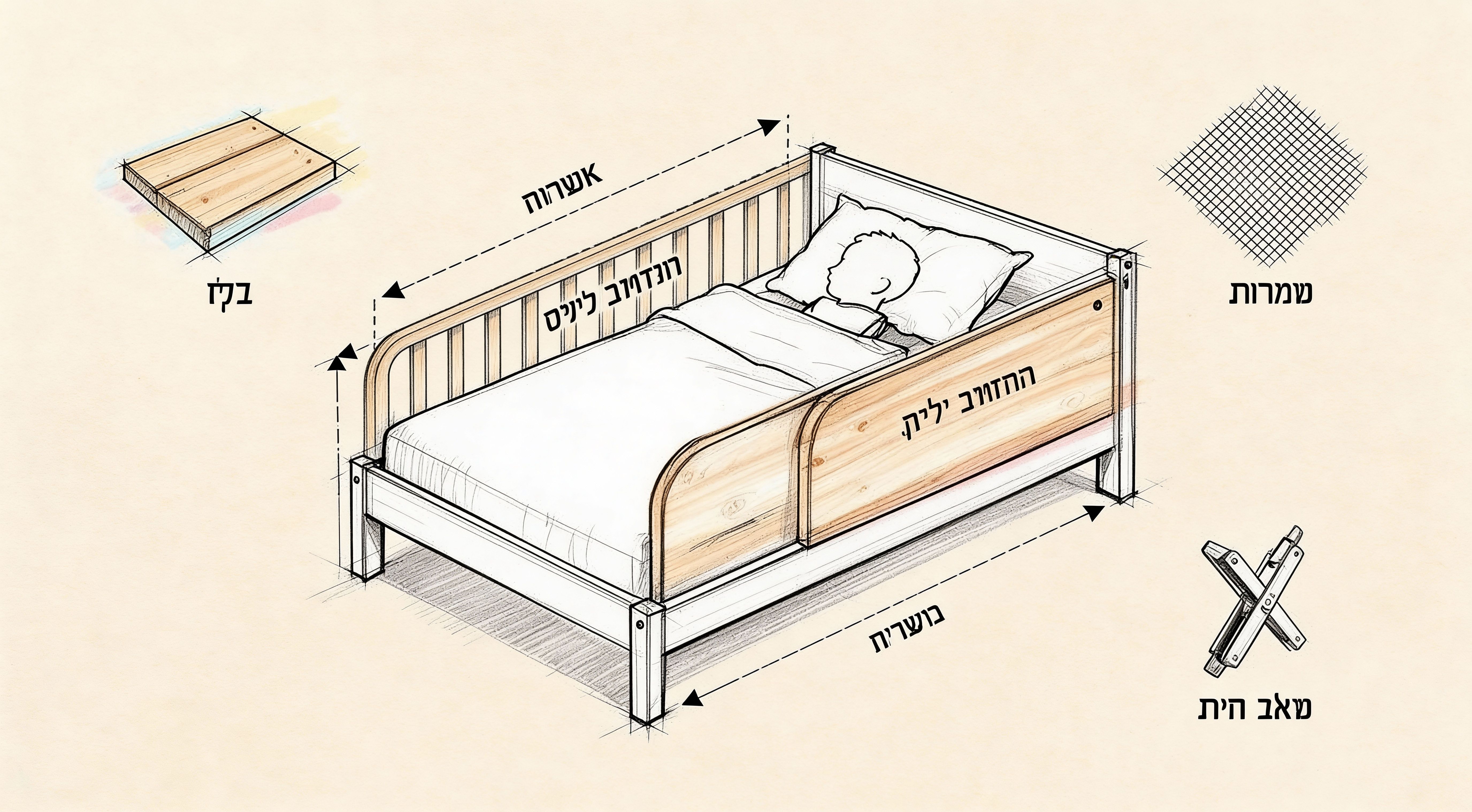 המדריך המלא לבחירת מגן מיטה לילדים לשנת לילה בטוחה
