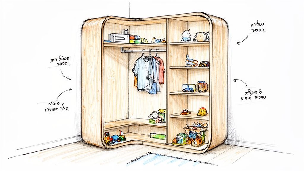 איך לבחור ארונות ילדים מעוצבים שילוו אתכם לשנים