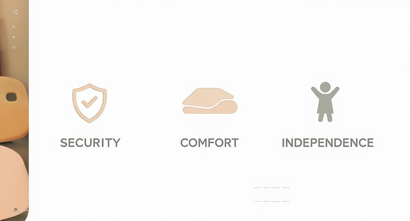 Infographic about מיטת מעבר מידות