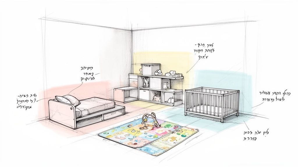 המדריך המלא לעיצוב חדר תינוק נעים, בטוח ומעורר השראה