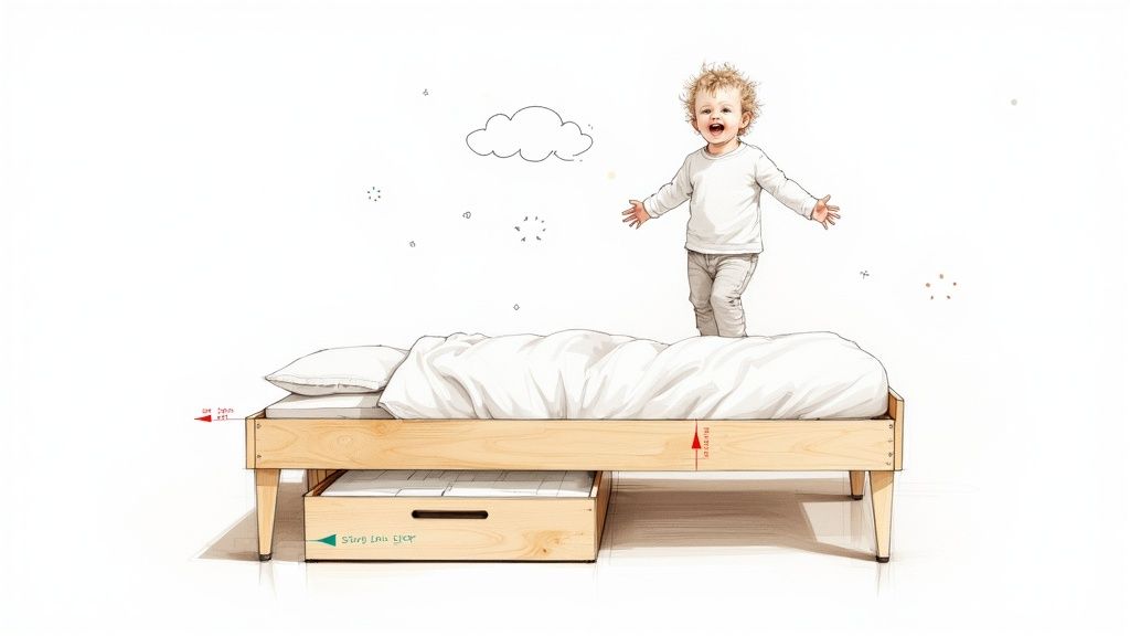 איך לבחור מיטת מעבר לילדים שתהפוך את השינה לחוויה קסומה