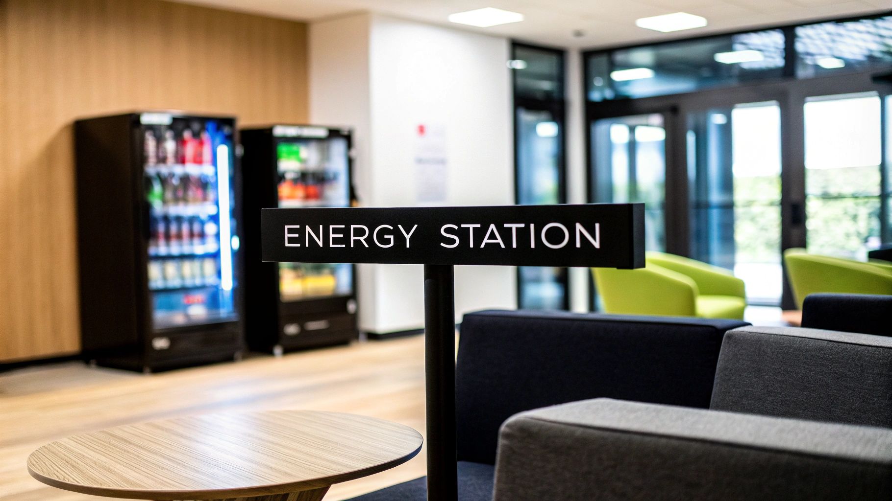 Your Guide to Energy Drink Vending Machines for the Workplace