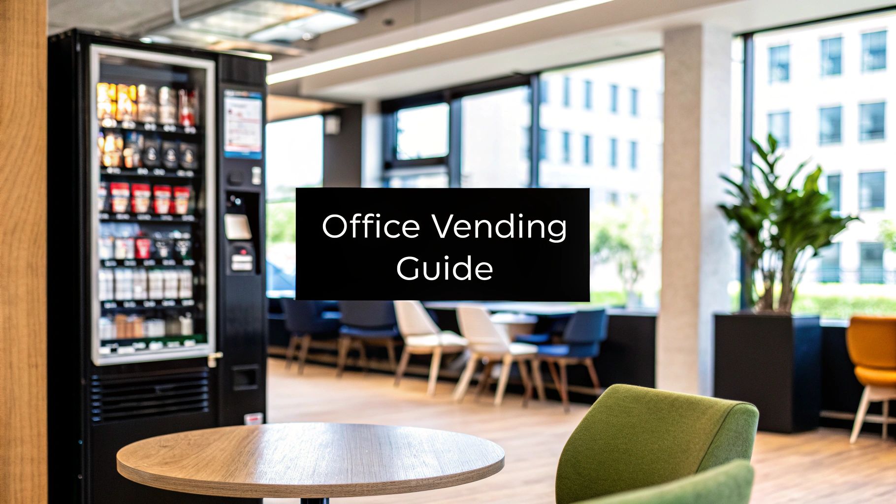 Your Ultimate Guide to Company Vending Machines & Break Room Services