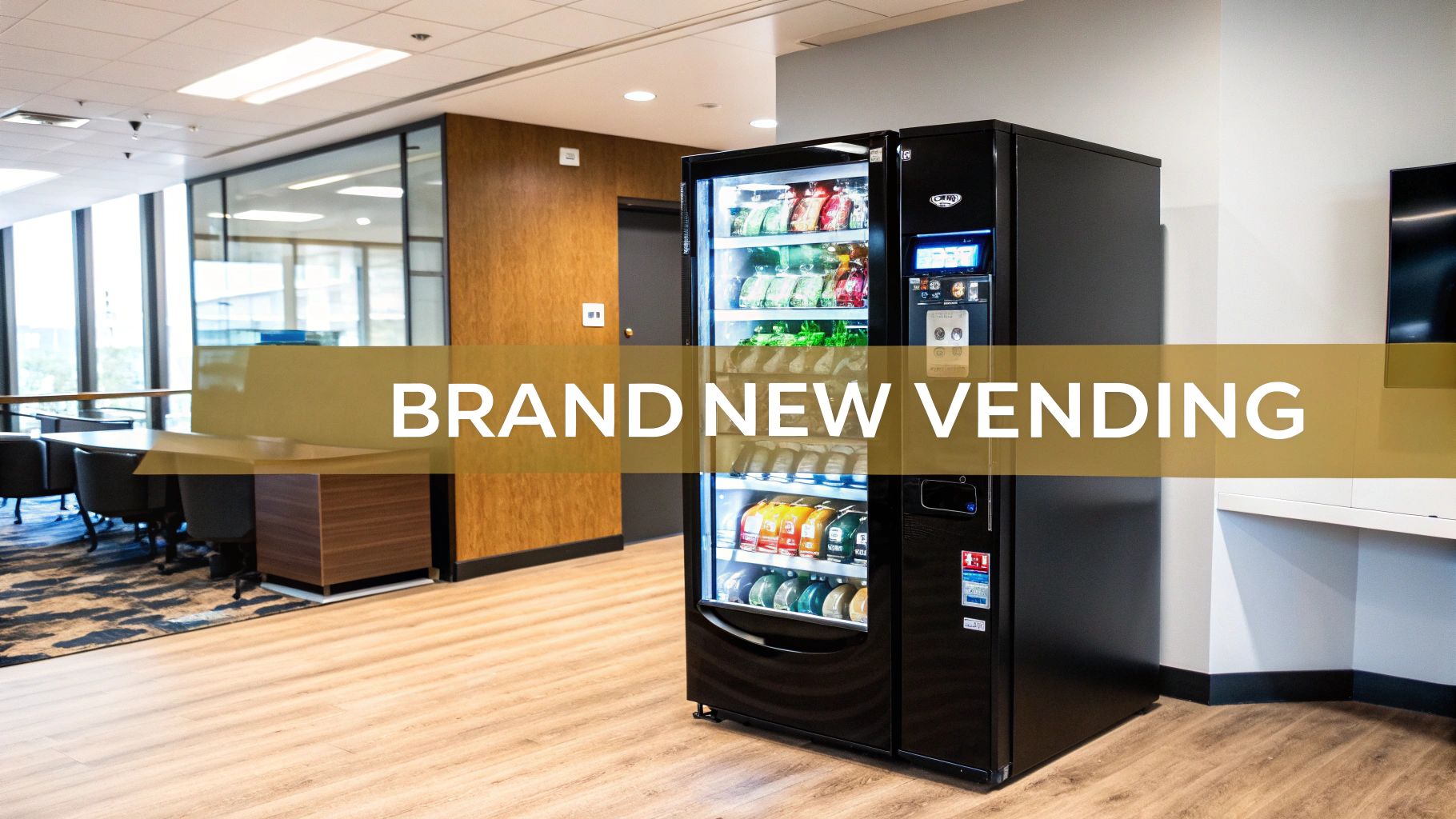 Vending Machine Brand New: Your Guide to Modern Break Room Services