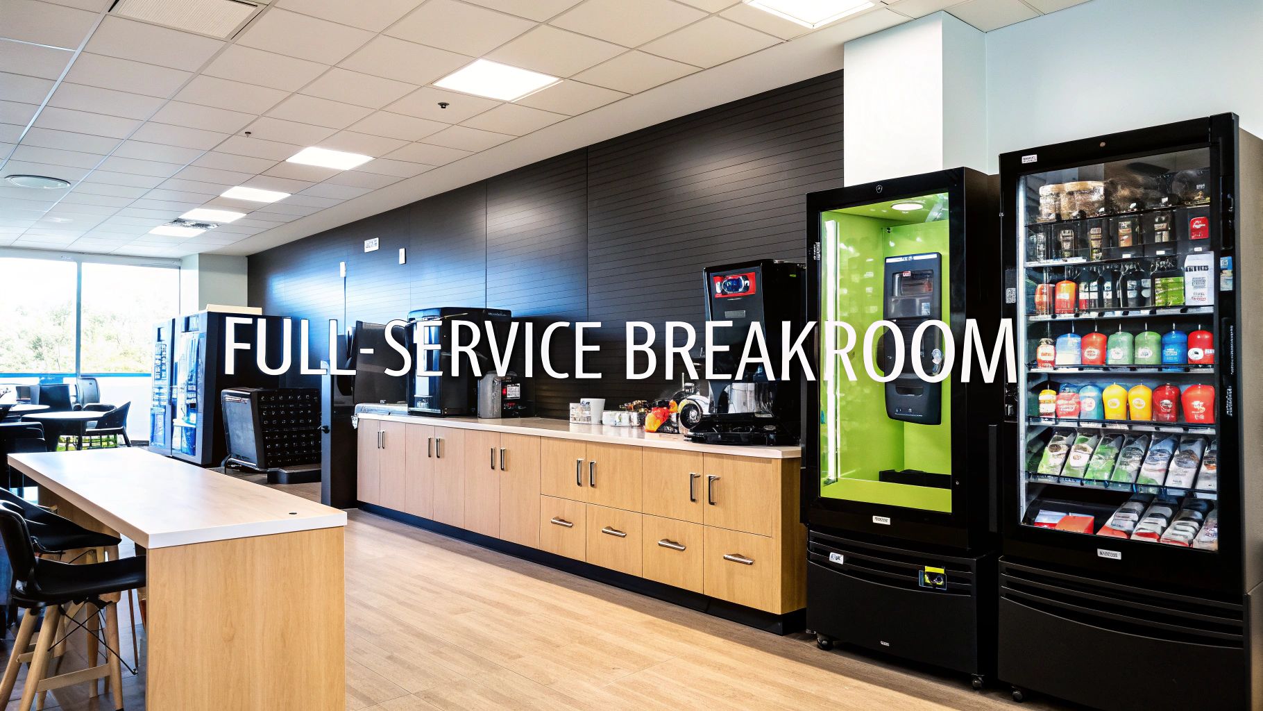 Full Service Breakroom & Vending Machine Supplier | Top Breakroom Services