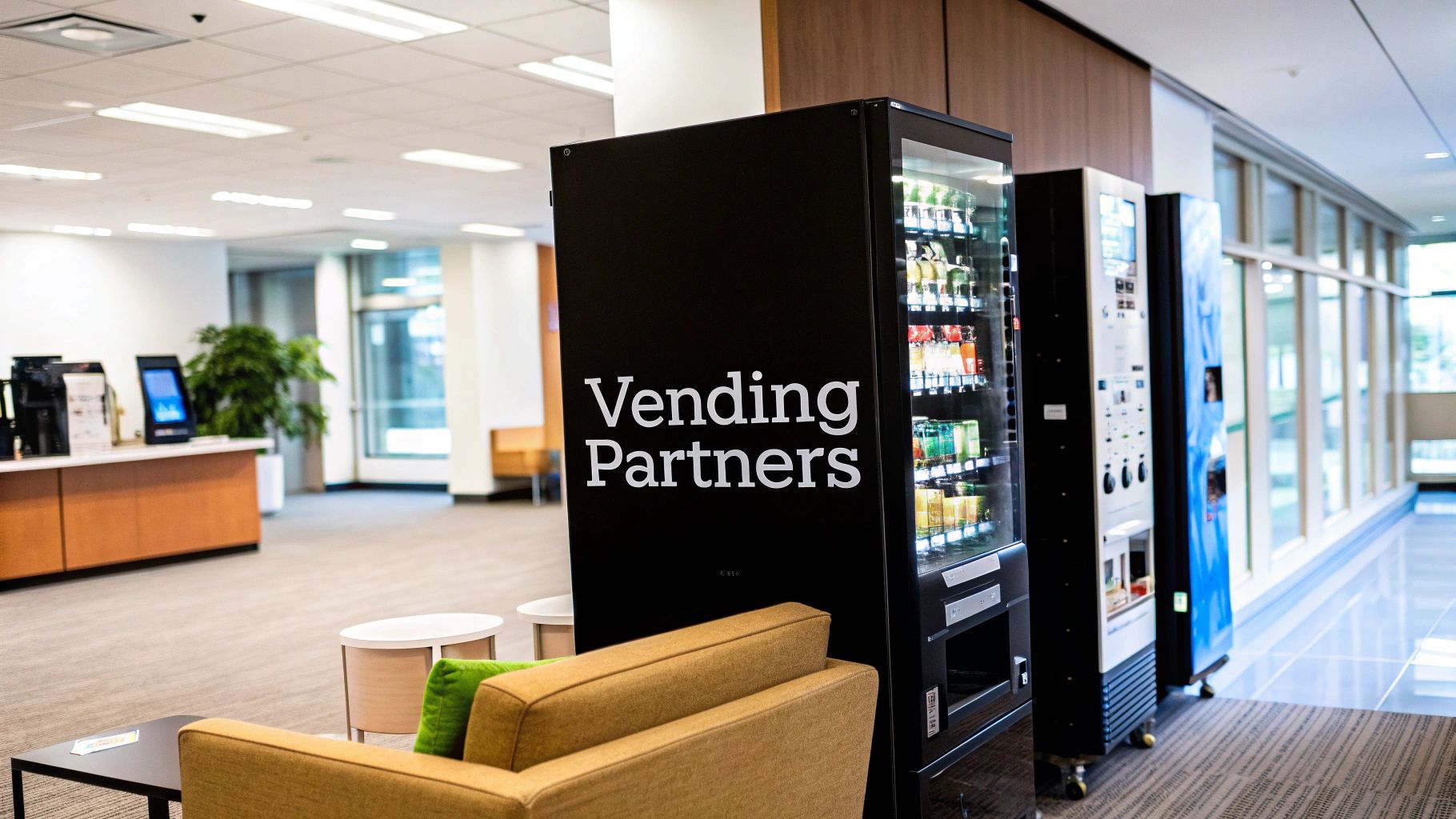 Top Vending Machine Companies for Your Business Break Room