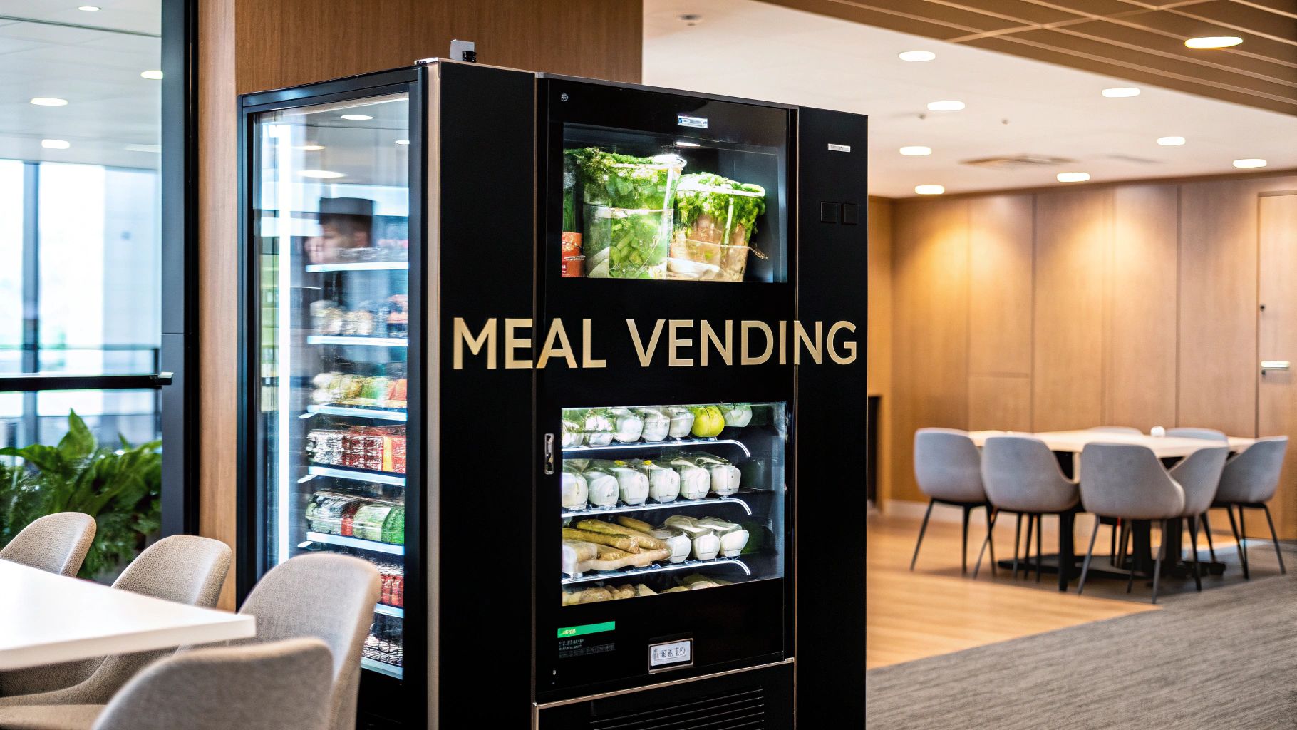 Meal Vending Machines: A Guide for Your Oklahoma Break Room