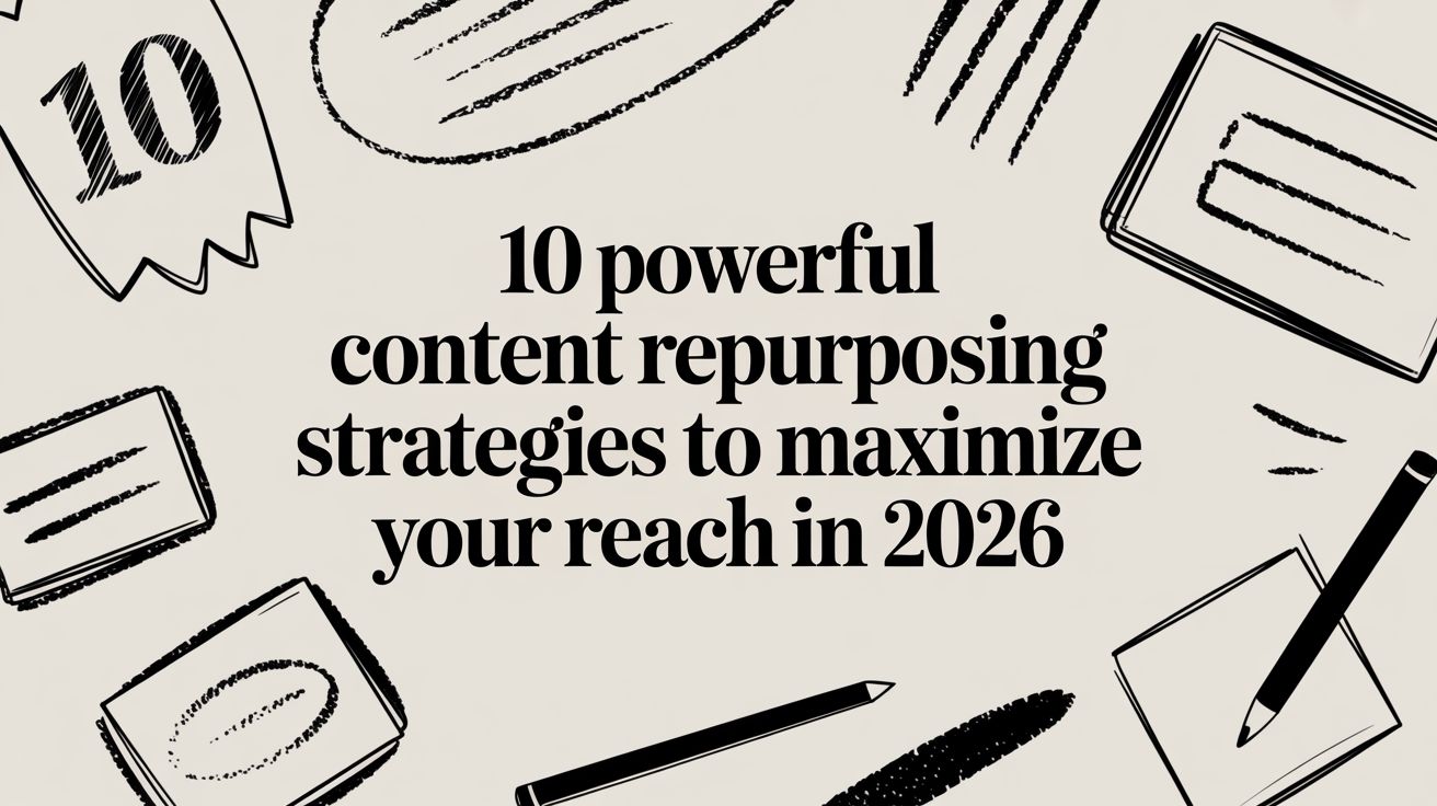 10 Powerful Content Repurposing Strategies to Maximize Your Reach in 2026