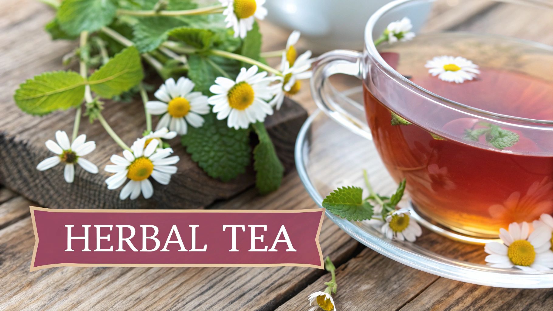 Herbal Teas (Chamomile, Passionflower, Lemon Balm)