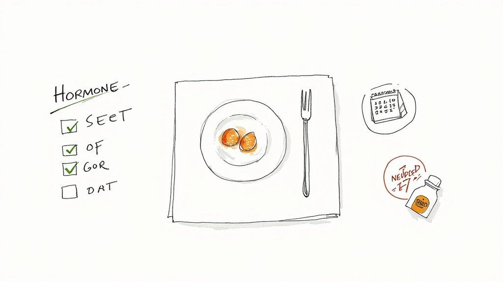 A person preparing a healthy meal with fresh vegetables