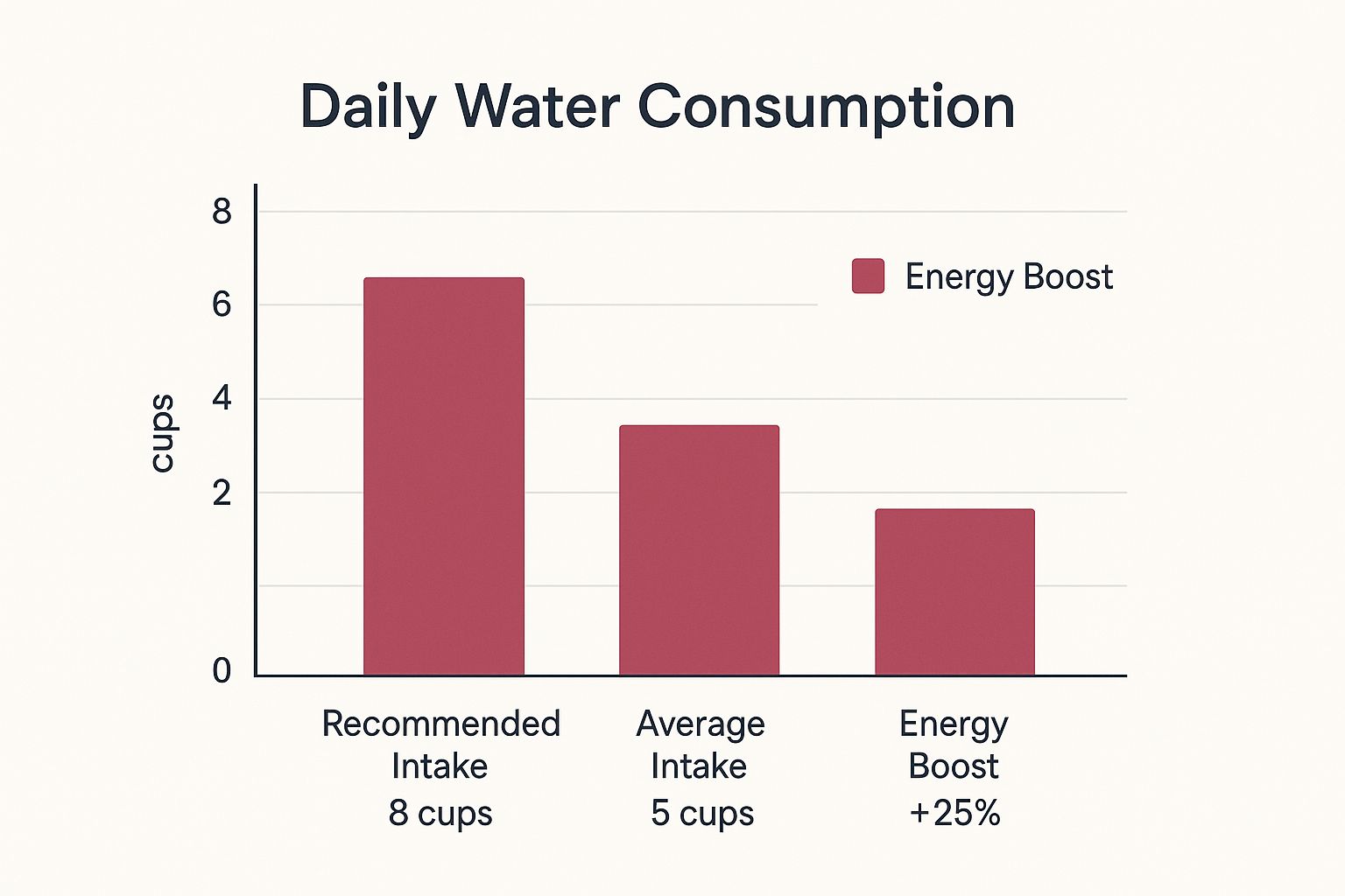 Infographic about how to get more energy