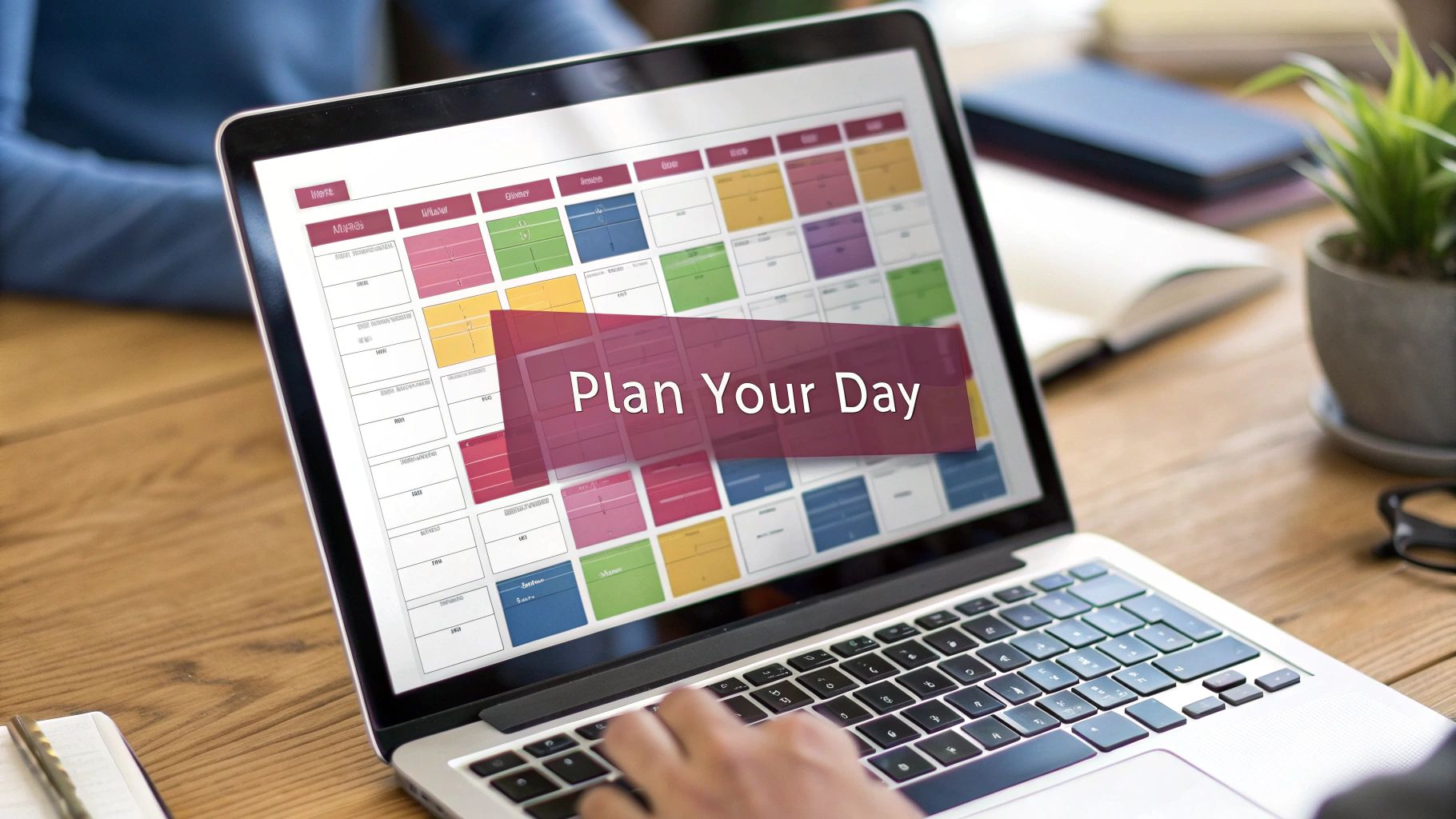 A person is journaling at a desk to identify stress triggers.