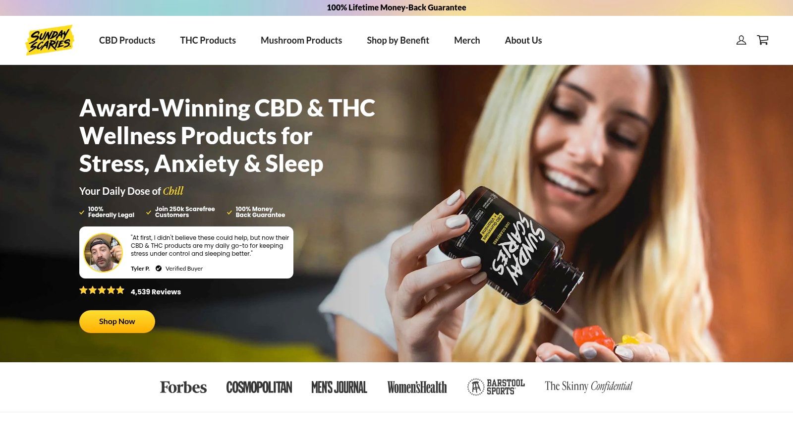 Sunday Scaries CBD Sleep Gummies