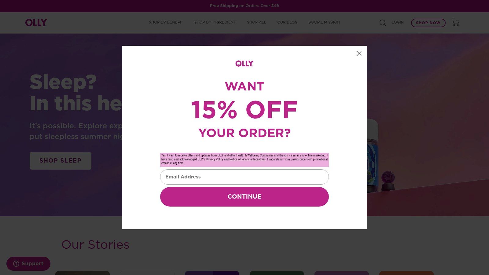 Olly Sleep Gummies