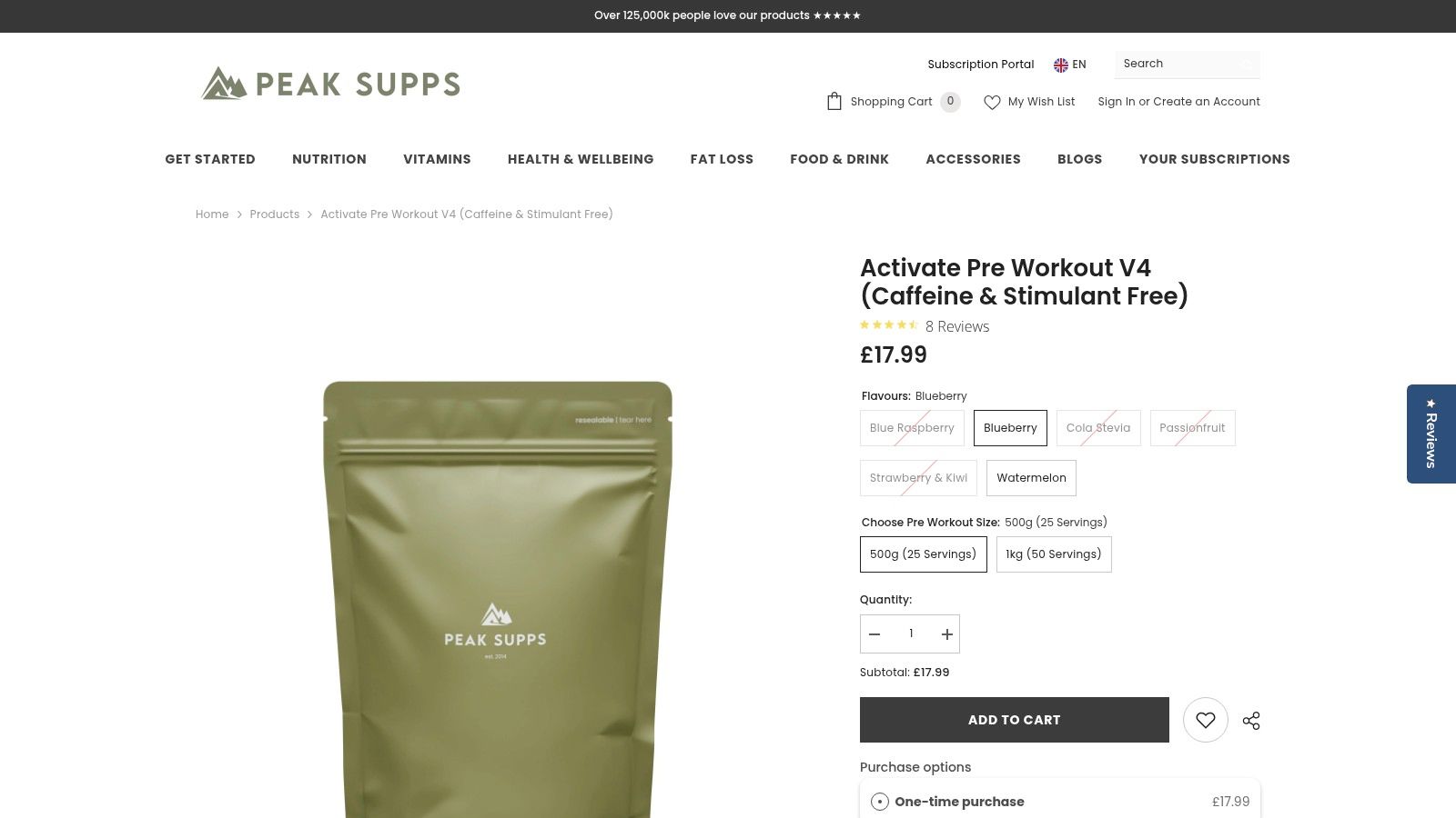 Peak Supps