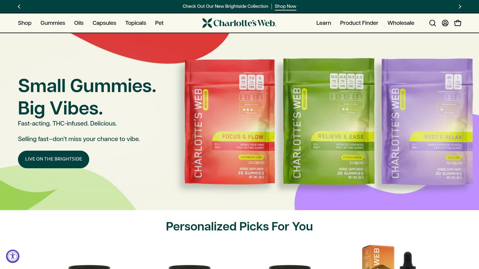 Charlotte's Web CBD Sleep Gummies