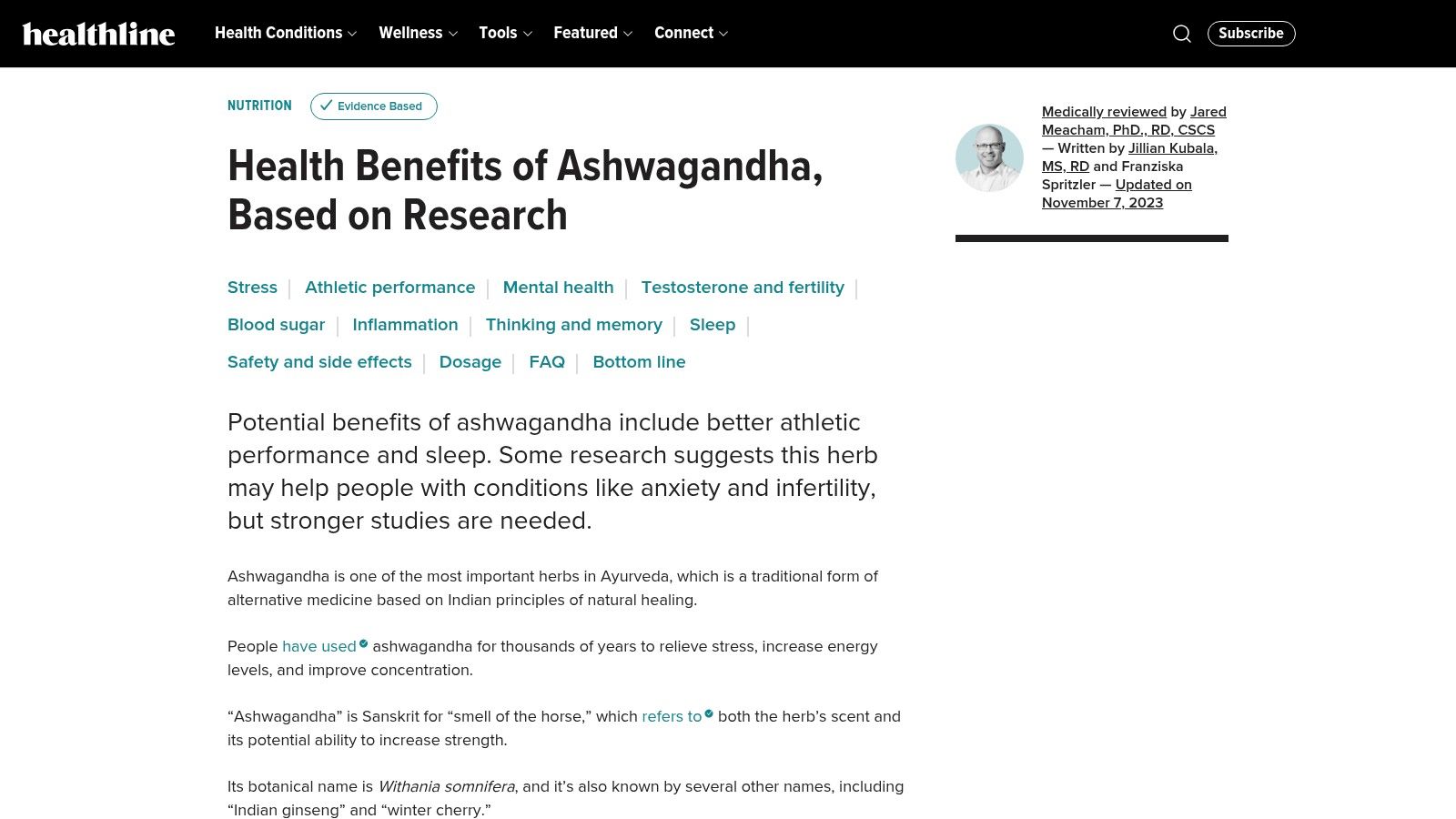 Ashwagandha