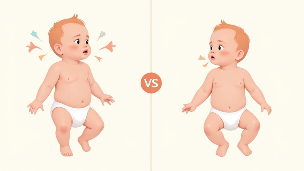 A mother and baby enjoying a peaceful bottle feeding session, looking happy and relaxed.