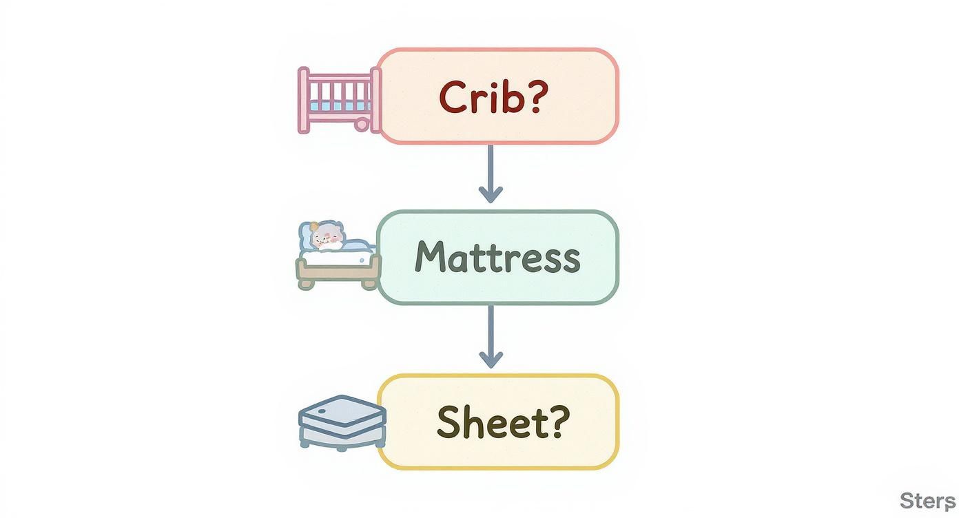 Infographic about best baby sleep products
