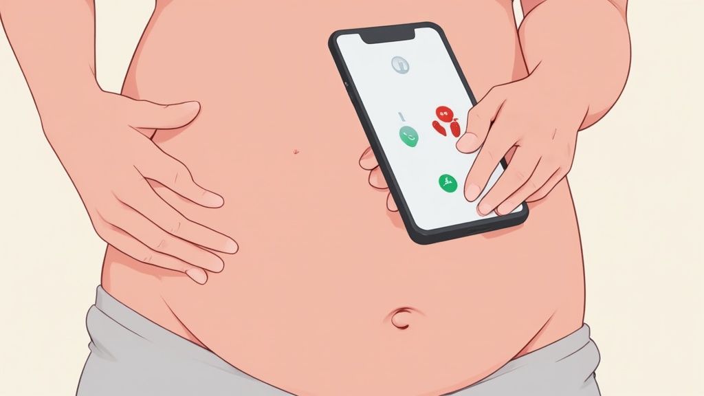 A pregnant woman talking to her doctor