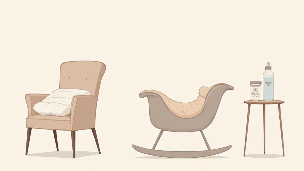 A woman relaxing in a bathtub with candles, representing self-care