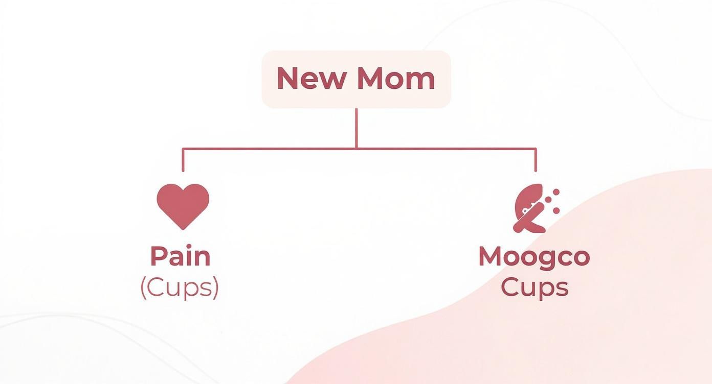 Infographic about best gifts for new parents