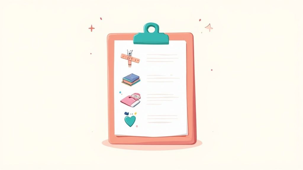 A mother holding her newborn baby, both looking content and peaceful.