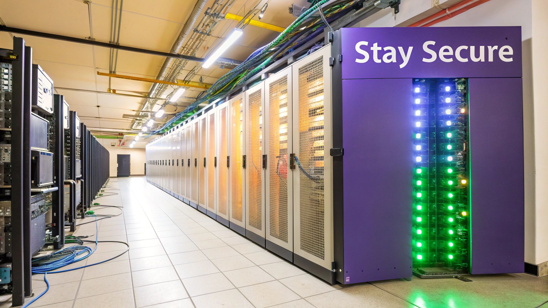 Own your TLD secure infrastructure Secure data center servers supporting domain infrastructure to own your TLD safely