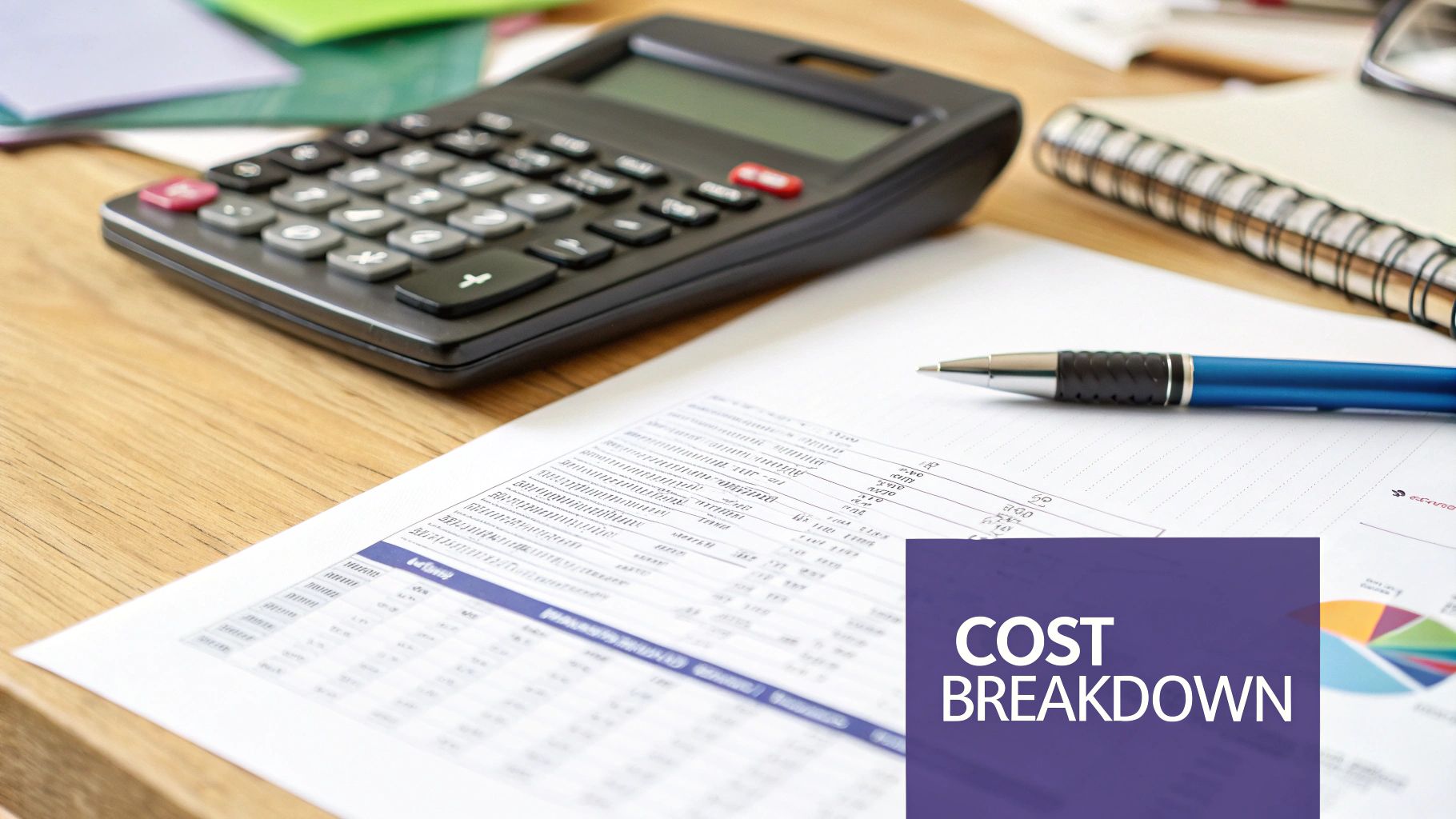 gTLD Financial Projection Cost Breakdown - ICANN 2026 Financial documents, calculator, and cost breakdown chart used to prepare gTLD financial projections for ICANN’s 2026 evaluation