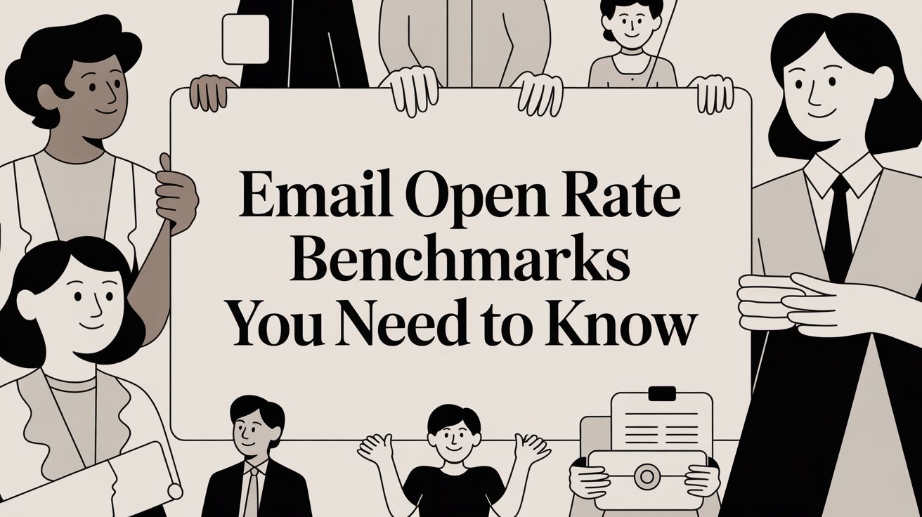 A Practical Guide to Email Open Rate Benchmarks (And How to Beat Them)