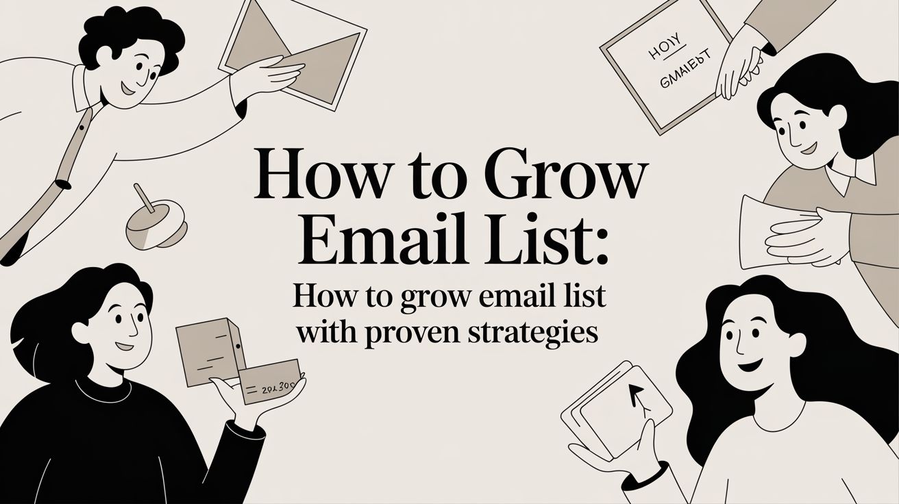 How to Grow Your Email List: A Step-by-Step Guide for 2024