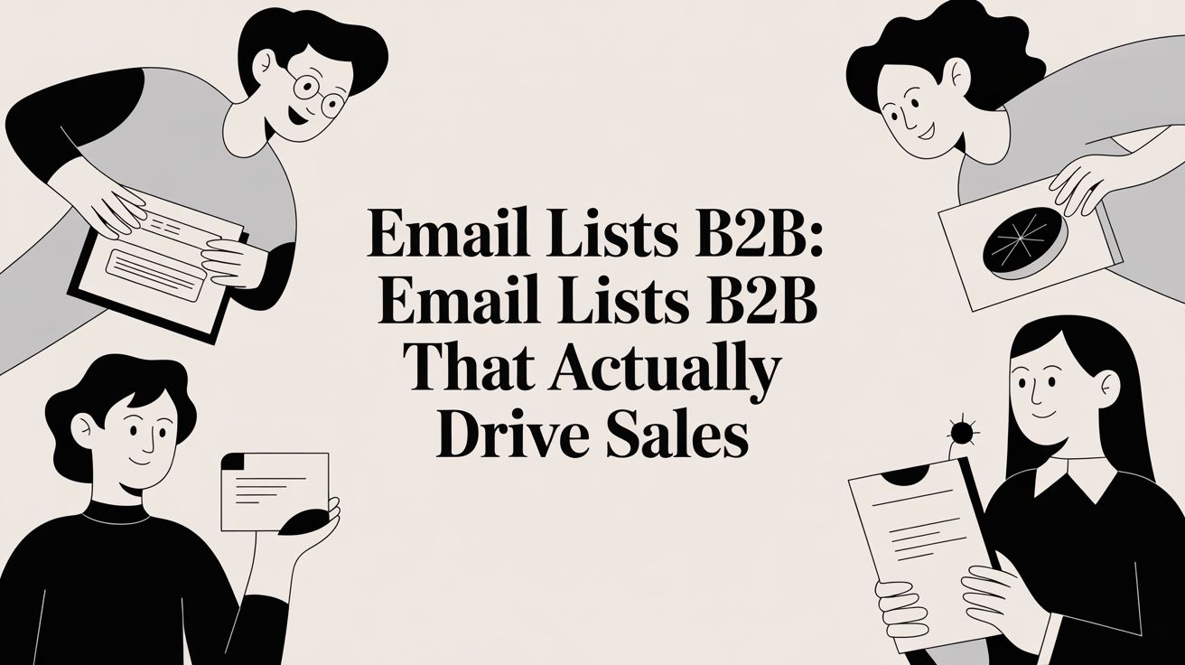 B2B Email Lists: Your Guide to Building a List That Drives Real Growth