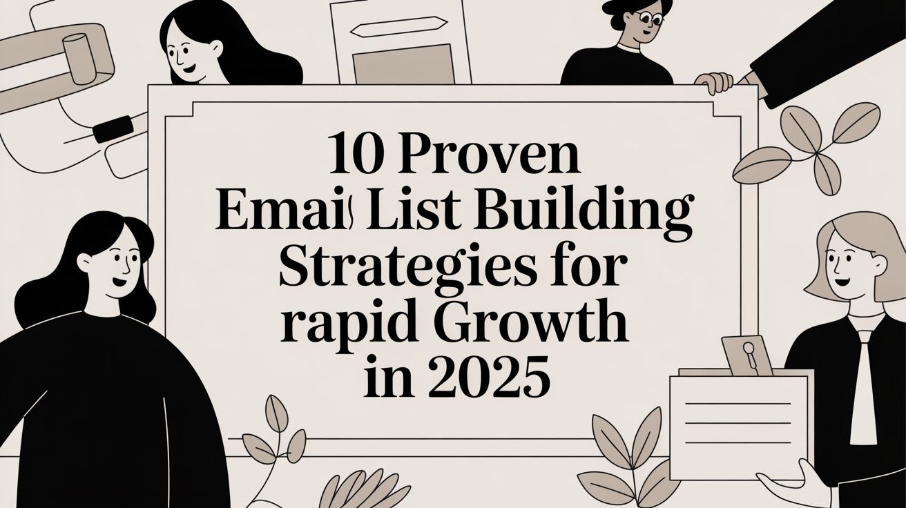10 Proven Email List Building Strategies for Rapid Growth in 2025