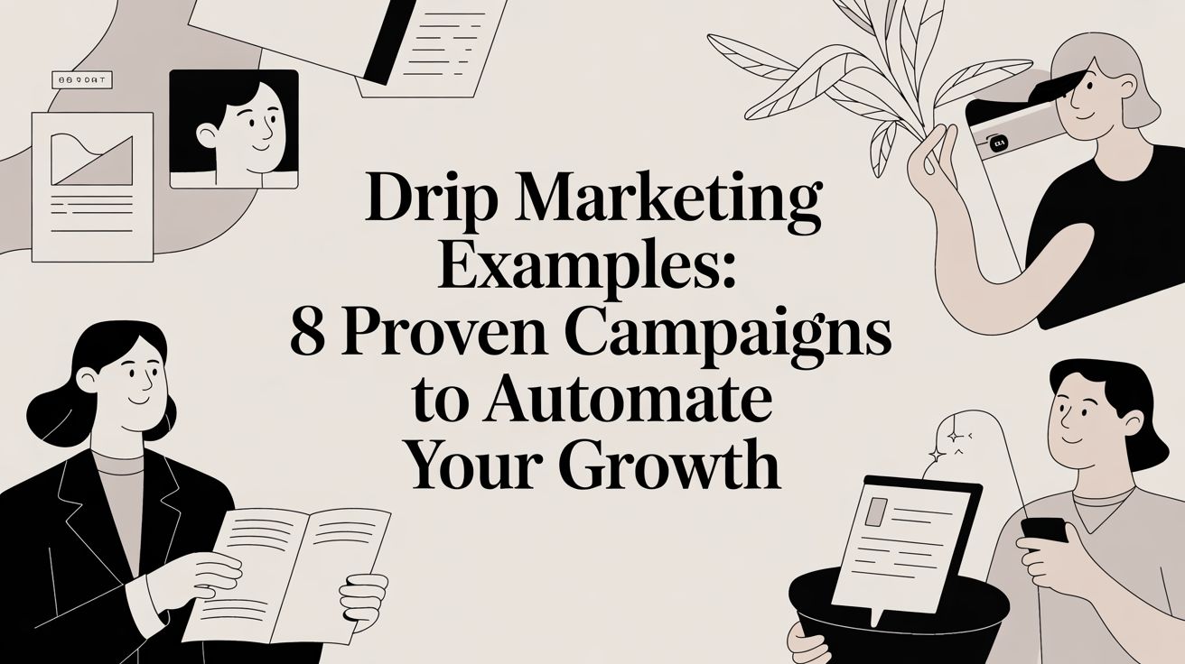 Drip Marketing Examples: 8 Proven Campaigns to Automate Your Growth