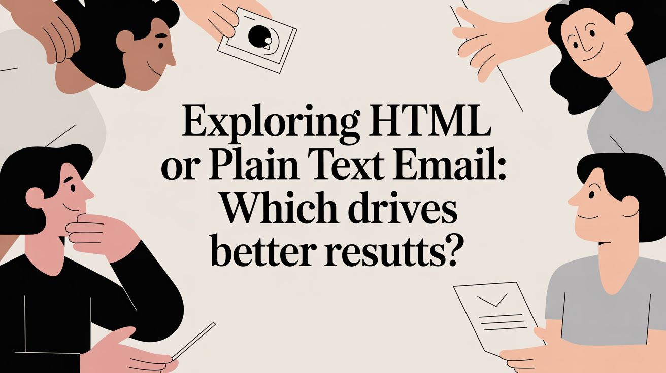 HTML or Plain Text Email: Which Format Drives Better Results?