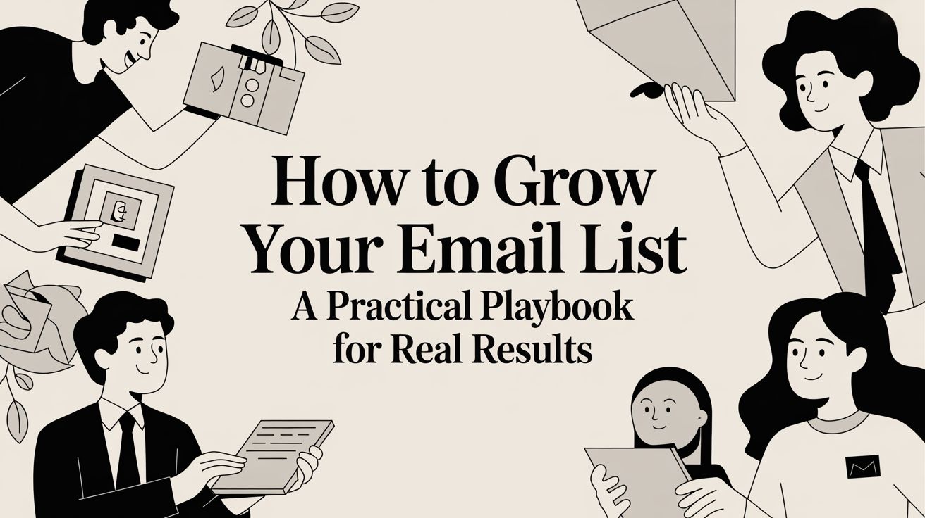 How to Grow Your Email List: A Practical Playbook for Real Results