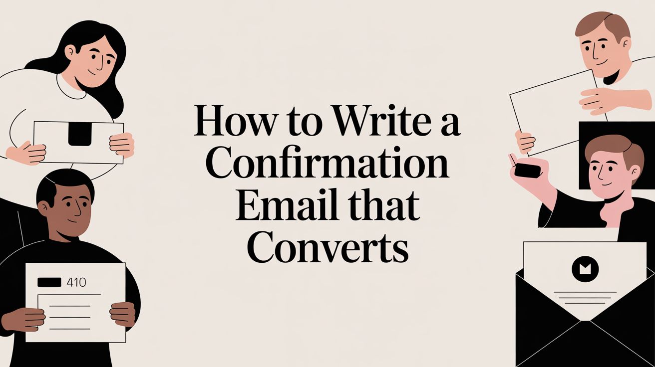 How to Write a Confirmation Email That Converts
