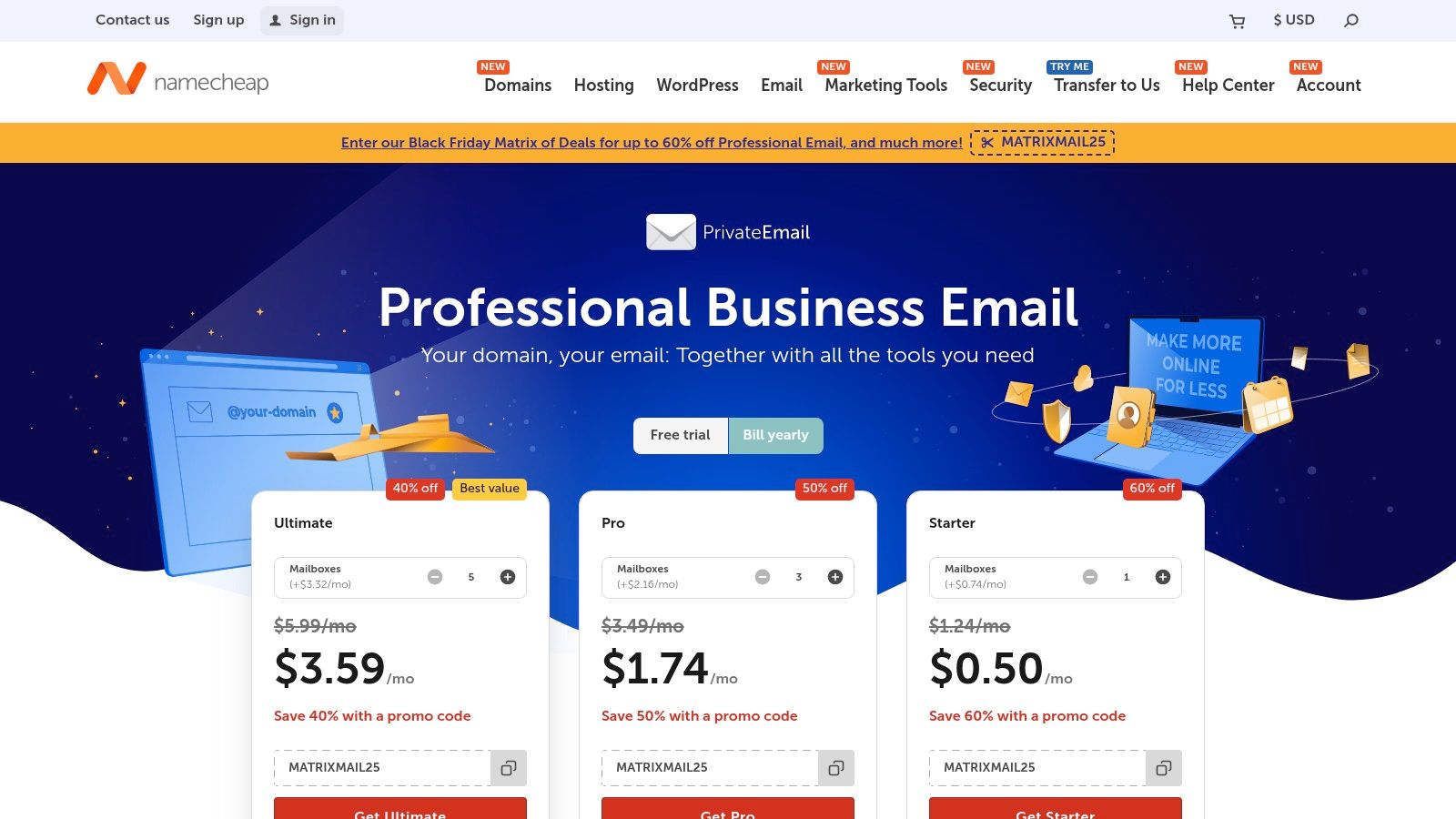 Namecheap Private Email