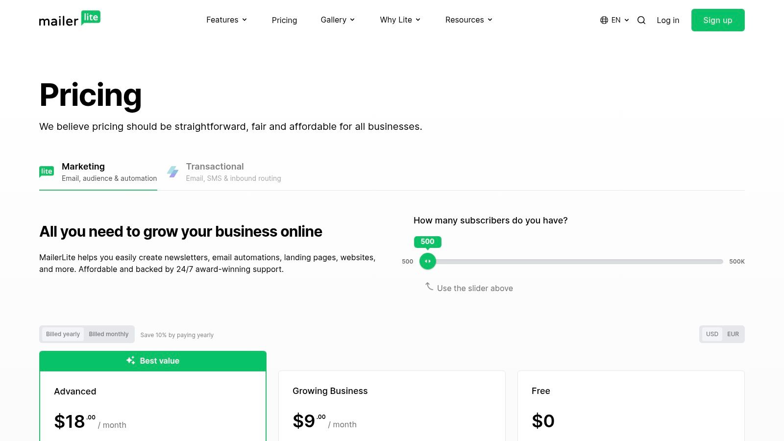 MailerLite: The Best Value for Creators and Small Businesses
