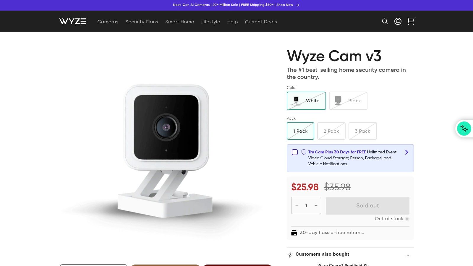 Wyze Cam v3