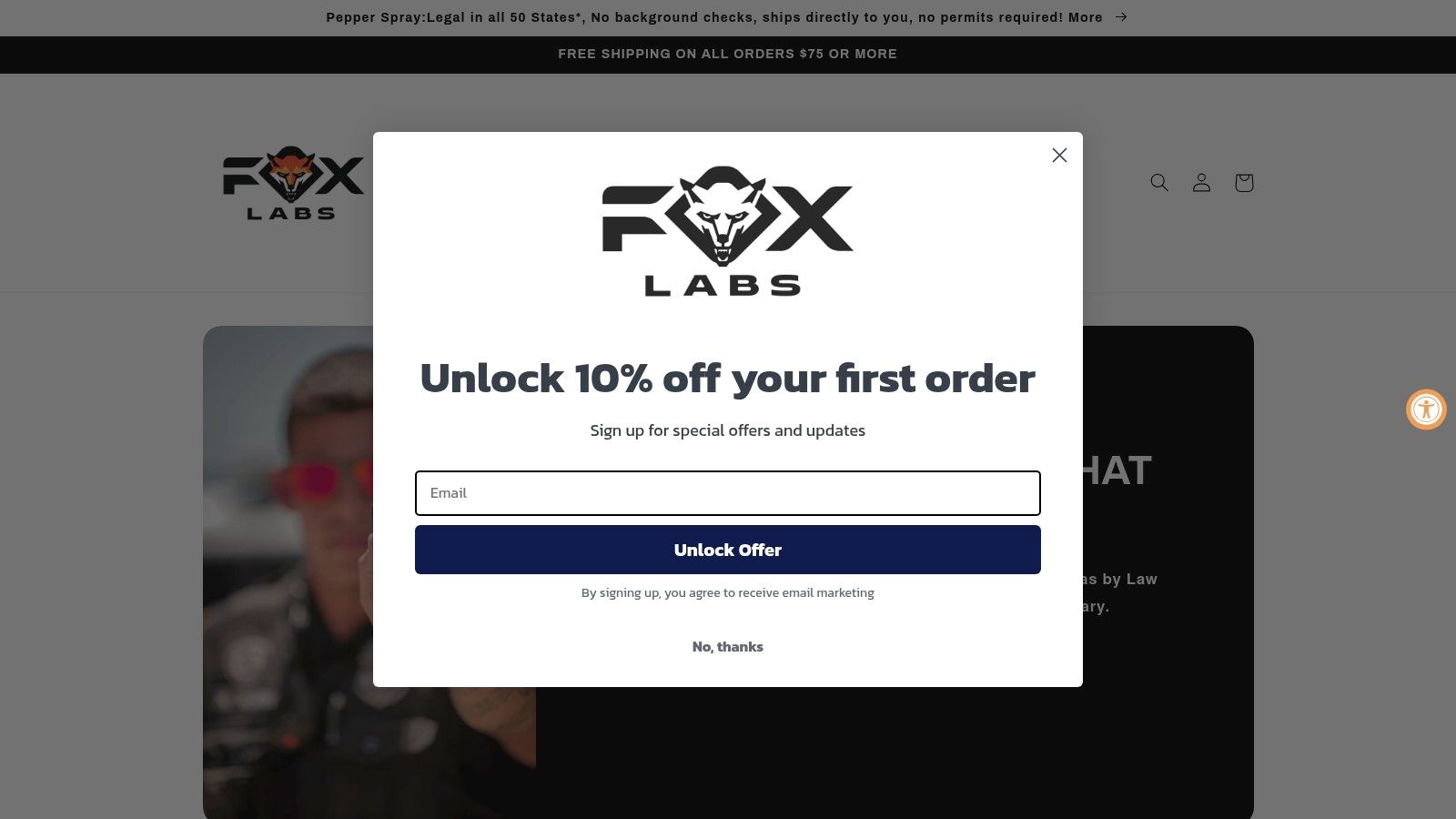 Fox Labs 5.3 Million SHU Pepper Spray