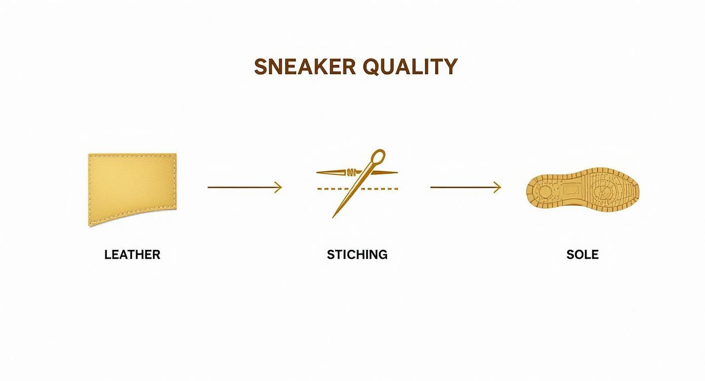 Infographic about best designer sneakers for women