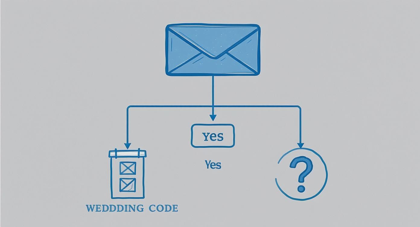 Infographic about what to wear to a wedding as a guest