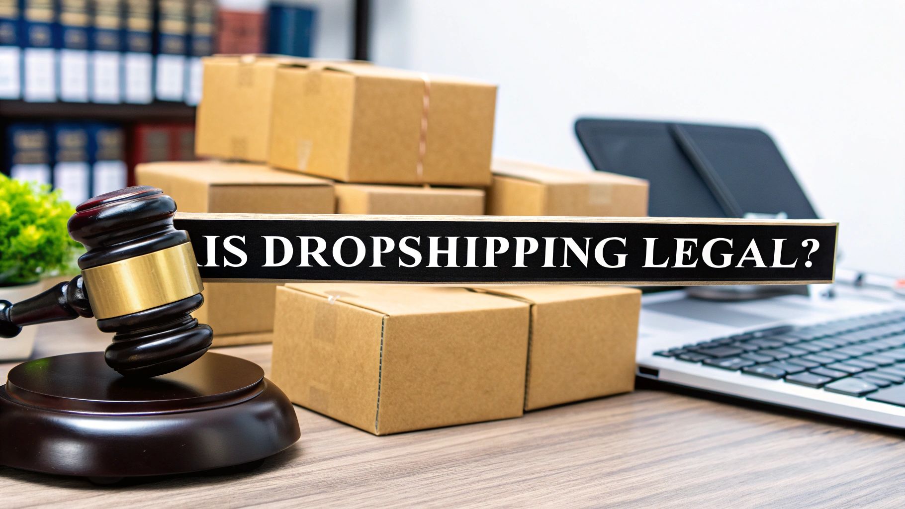 Ist Dropshipping illegal? Ein Leitfaden zur Rechtslage in Deutschland
