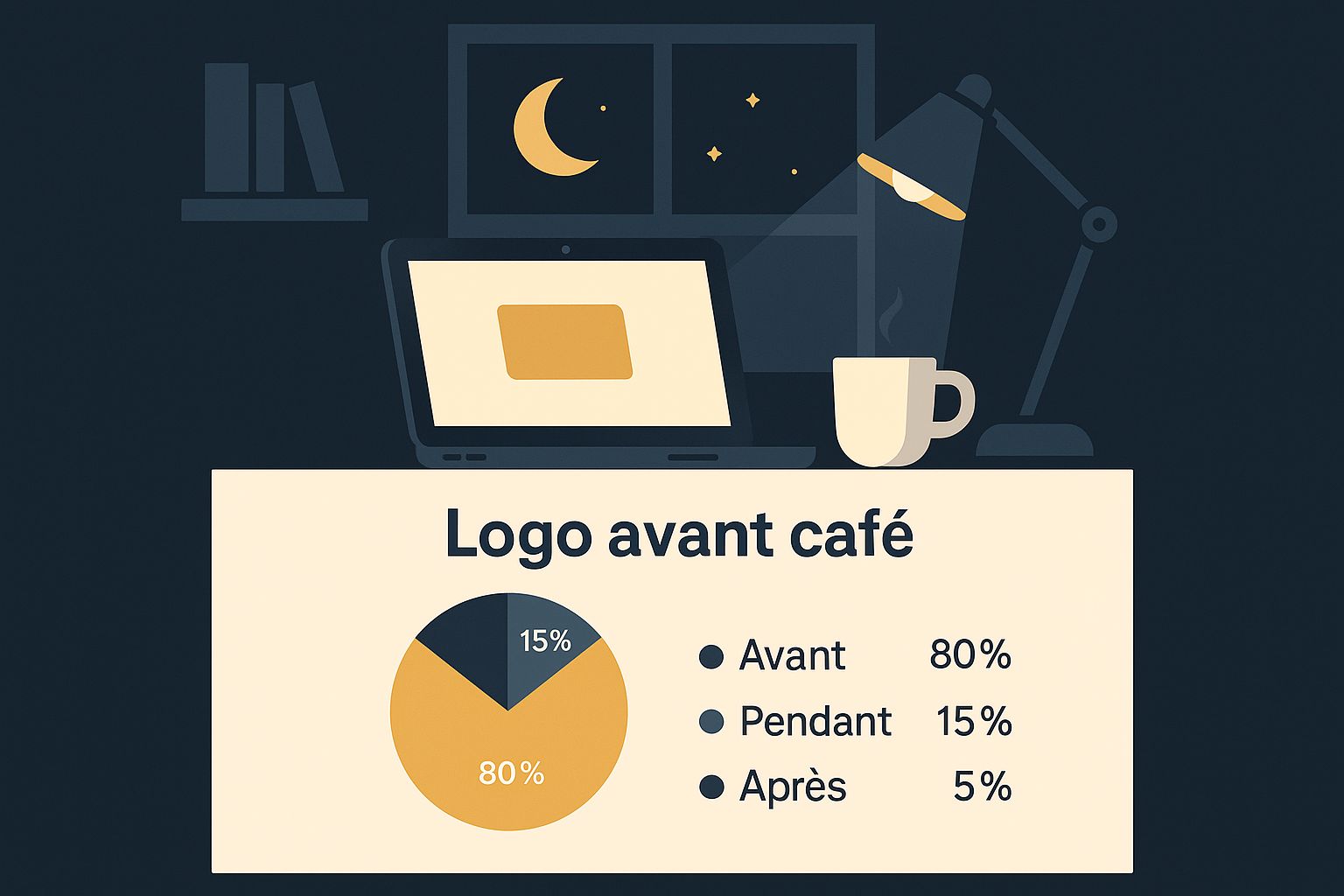 Infographic about logo intelligence artificielle
