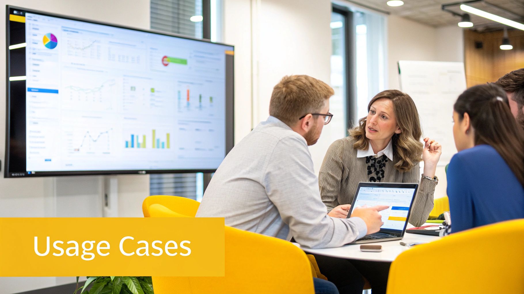 Claude IA : Votre Guide Complet pour Transformer vos Idées en Projets (Même en partant de Zéro) 2 Une personne travaillant avec des écrans affichant des données et des graphiques, symbolisant les capacités de Claude IA.