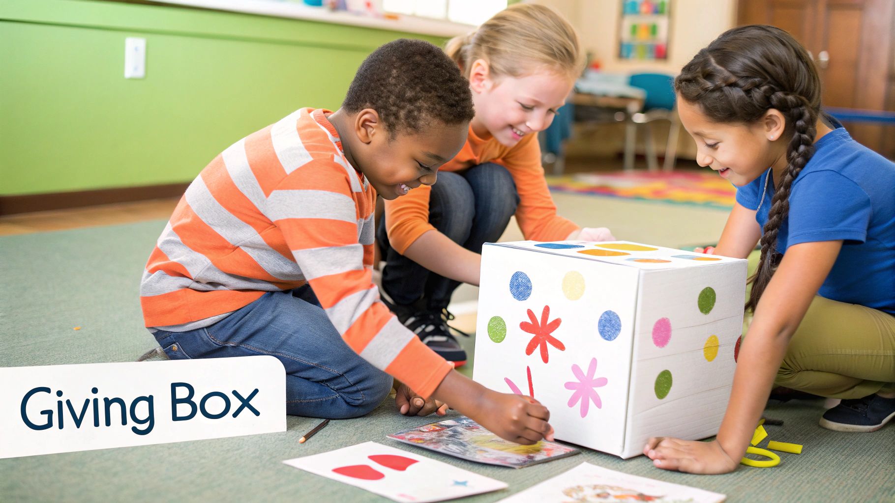 Giving Box Creation and Donation
