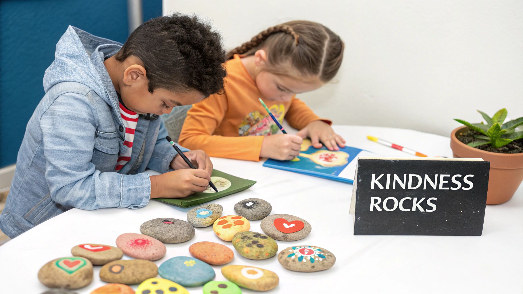 Kindness Rock Garden: Spreading Joy, One Painted Stone at a Time